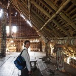 The upper, secret floor of a spirit house - you need to be a little careful not to fall through the floor