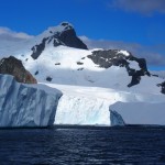 We set off in our zodiac to hunt down some icebergs...