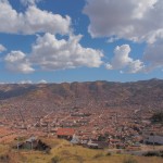Cuzco, clouds and an artistique photo moment