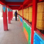 DJ Lucy on the prayer wheels of steel