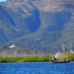 Inle fishermen. Not sure how the nets work either....