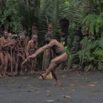 We never really found out what this dance signified. Looks like learning to swim, but surely not......