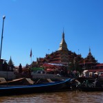 Golden Buddha temple...we hadn't realised it was a feast day so quite busy....