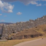 Viva el Peru. The rest of these once vast fortifications now make up the walls of local houses