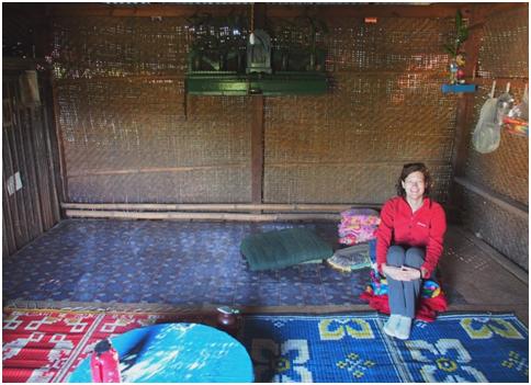 Perfectly nice accommodation, although the see-through walls, the lack of bedding and the smoky fire under the floor could perhaps be improved on