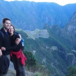 Walking down to Macchu Picchu. SOOOO beautiful