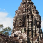 Spooky Bagan Buddha heads