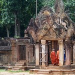 MONKS in temple photo. Result!!