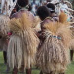 These guys were carrying a headdress which was best described as 'like a mars lander'