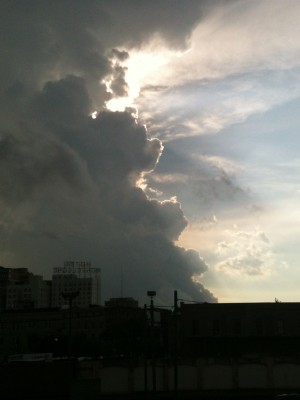 Clouds over New Orleans